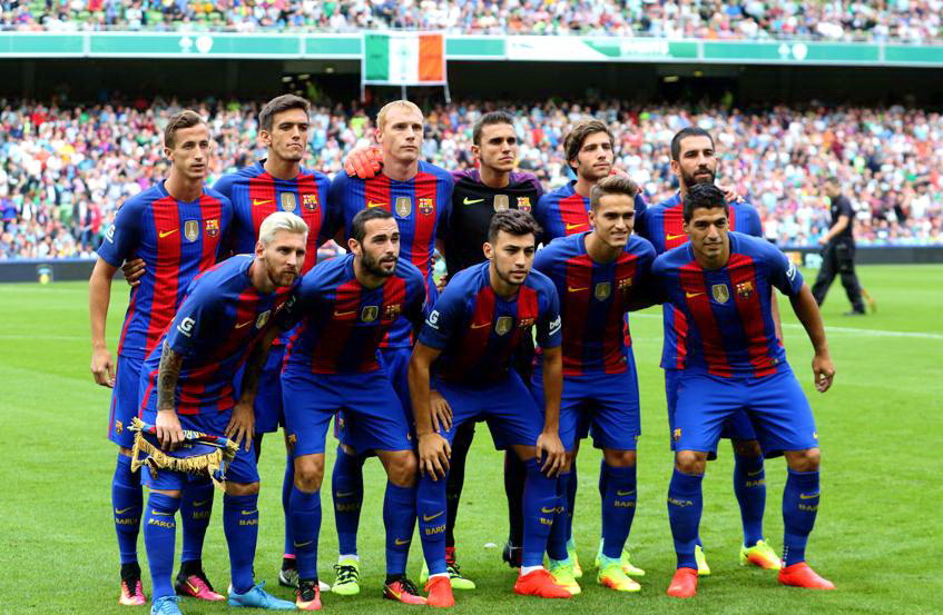 Команда Barcelona 2016