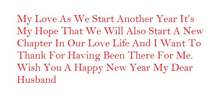 Happy New Year Quotes for Lovers