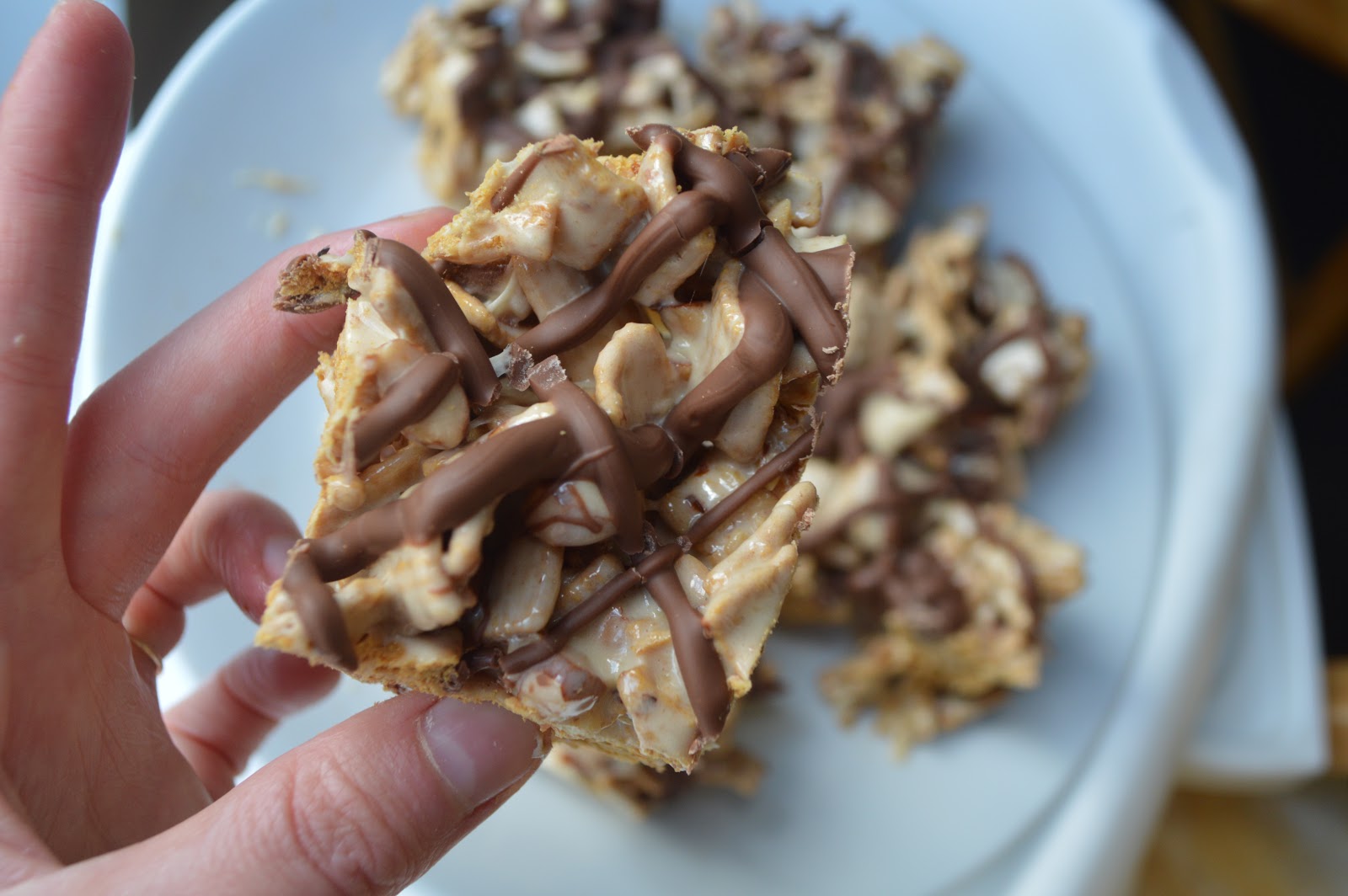 The Life of Bon Golden Graham No Bake Salted Caramel Bars