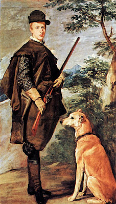 alt="don fernando de austria con perro"