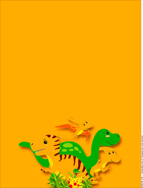 Fiesta de Dinosaurios: Invitaciones de Cumpleaños para Imprimir Gratis. Esta es la invitación que debes meter en el sobre de arriba.