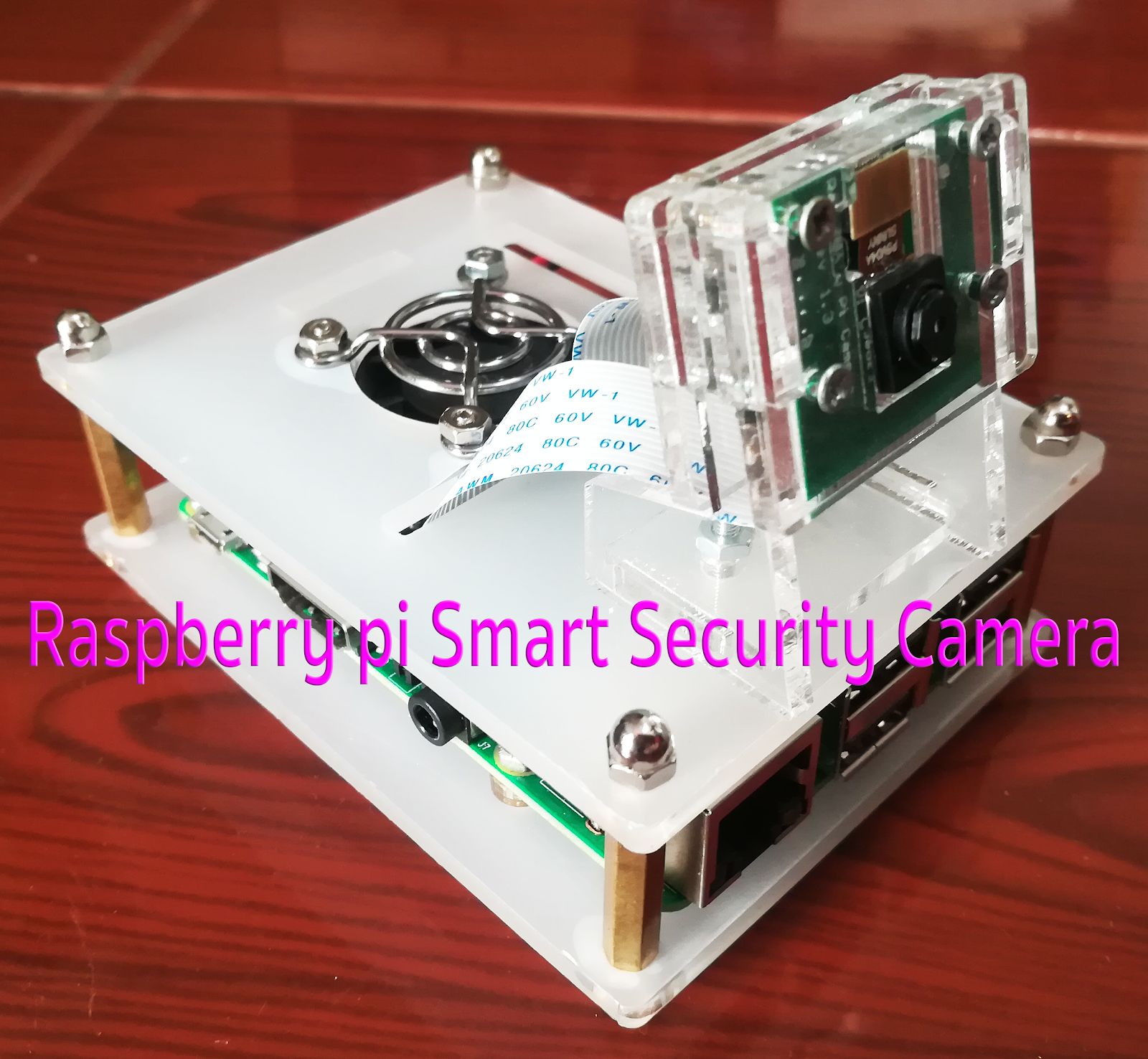 Raspberry Pi Projects Raspberry pi DIY Smart Security Camera System