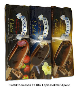 plastik es krim stik lapis cokelat appolo plastik es stik lapis cokelat appolo