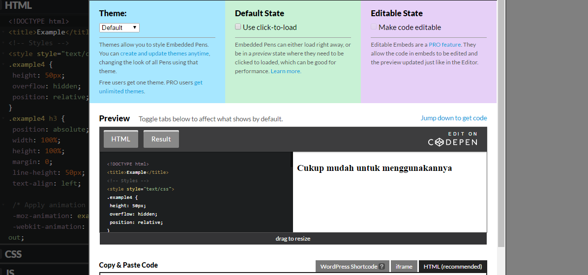 Codepen Html