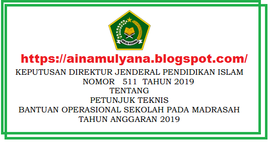 Juknis Dana Bos 2020 Kemenag Guru Paud