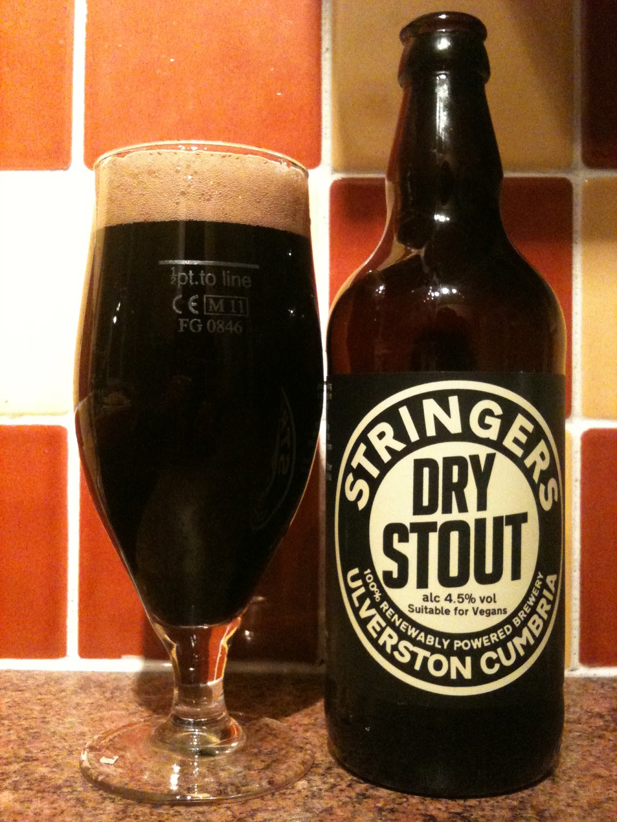 Misplaced Hours Beer Advent Calendar Day 4 Stringers Dry Stout