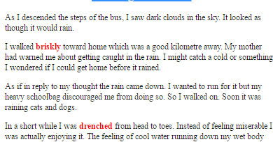 Beauty of rain essay picture