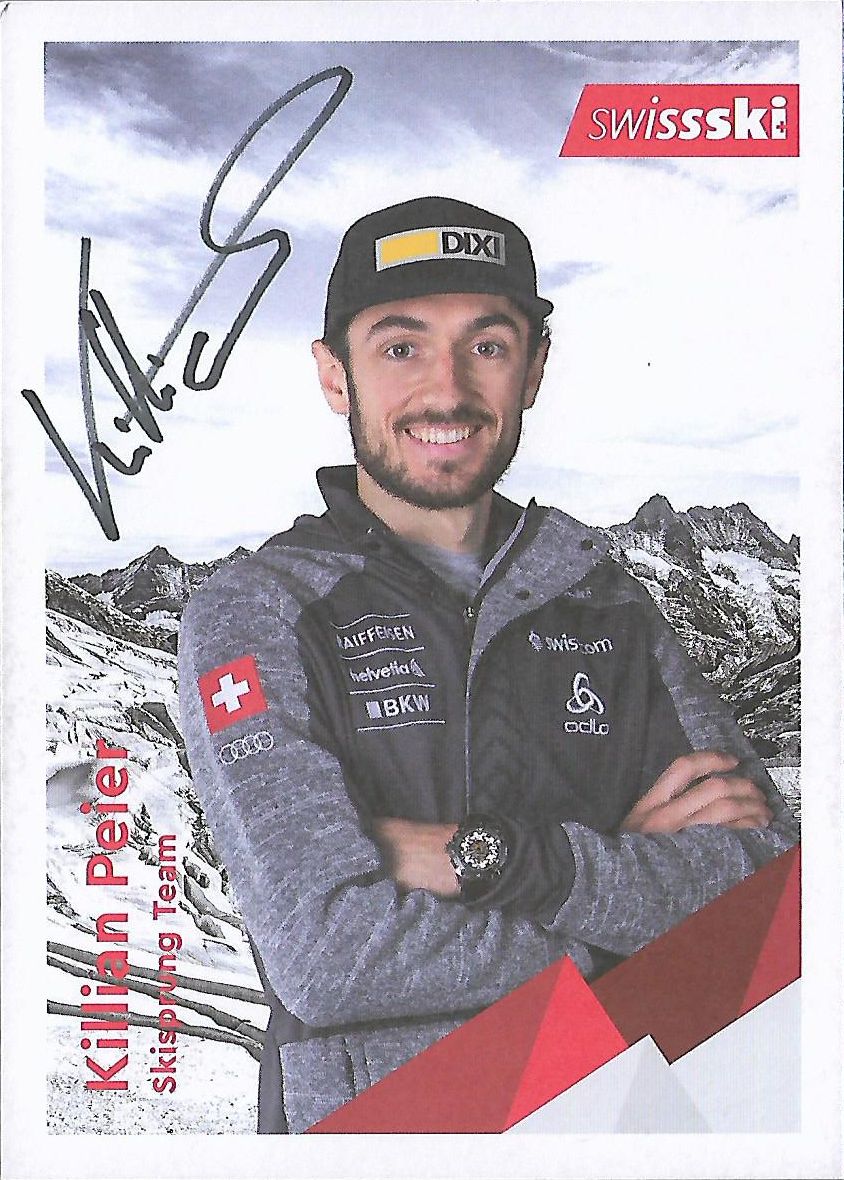 Autografy Skoczków 54.Killian Peier