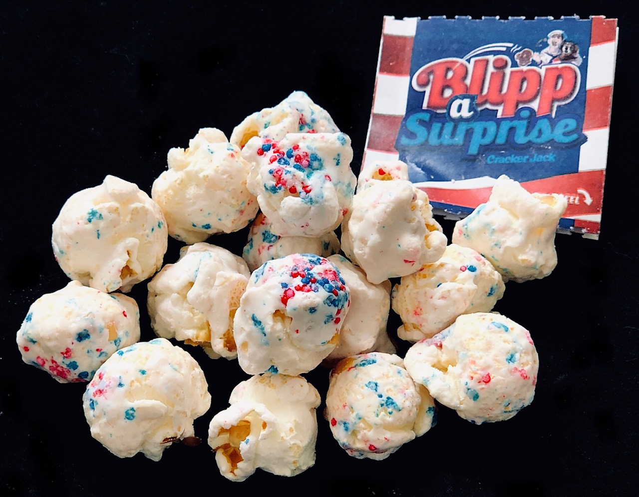 Obsessive Sweets Cracker Jack Birthday Cake Popcorn