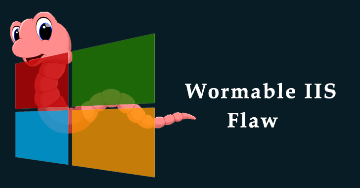 Wormable IIS flaw