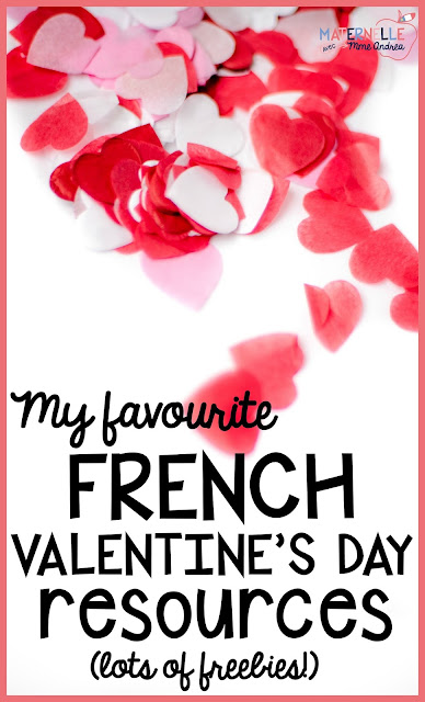 Vintage clip art My Favourite French Valentine's Day Resources | Maternelle avec Mme Andrea