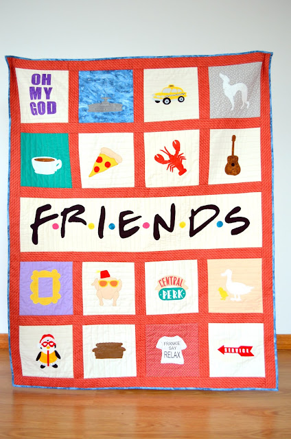 FRIENDS patchwork quilt