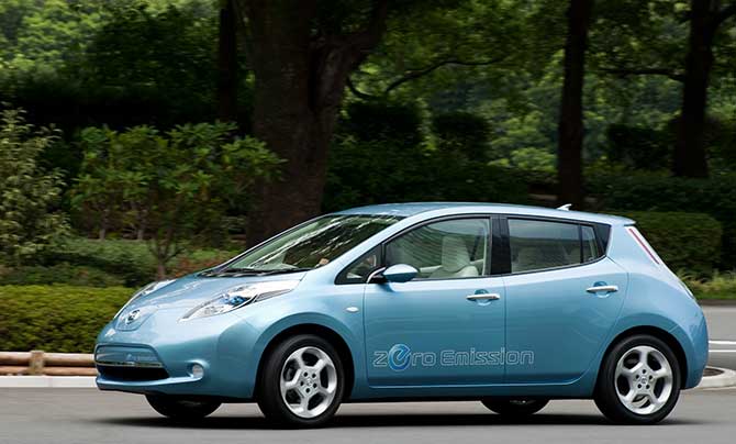 Nissan leaf electricity cost per mile #4