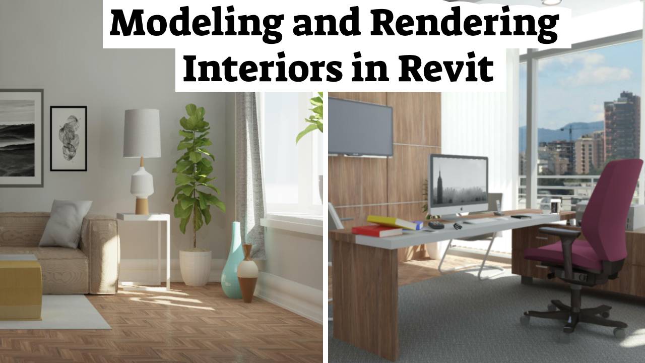 Modeling And Rendering Ineriors In Revit Office Interior