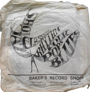Baker's Record Shop Bag