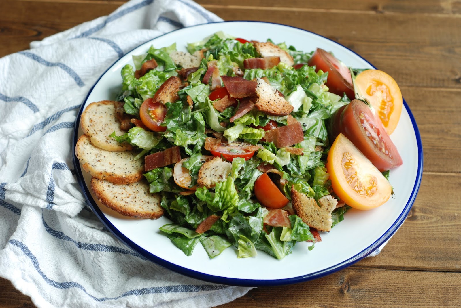 Fleur DeLectable Everything Bagel BLT Chopped Salad