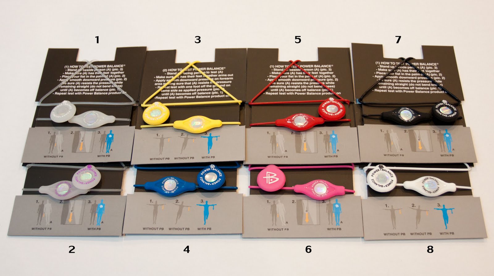 Procyon's Closet Power Balance Necklace Pendants