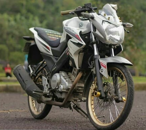 Modifikasi Vixion Warna Putih Polos, Original, Mutiara, Metalik, Doff