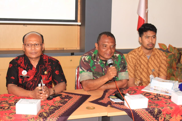 Tingkatkan Persatuan Dan Kesatuan Warga, Kasdim Klaten Berikan Wawasan Kebangsaan   