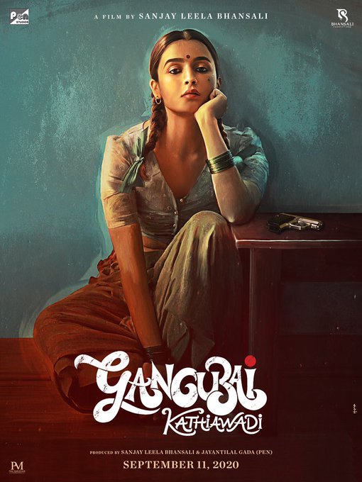 Gangubai Kathiawadi First Look Movie Poster starring Alia Bhatt
