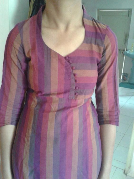 neck designs with buttons for kurtis suits Women's Fashion Churidar Dress  Dresses by … | Salwar neck designs, Sleeves designs for dresses, Punjabi  suit neck designs