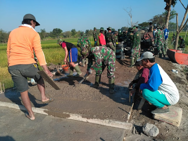 Selalu Pacu Prajurit dan Warga di TMMD Kodim Klaten
