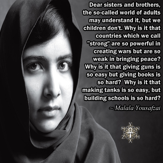 Thought for the day. - Page 2 Malala%2BQuote