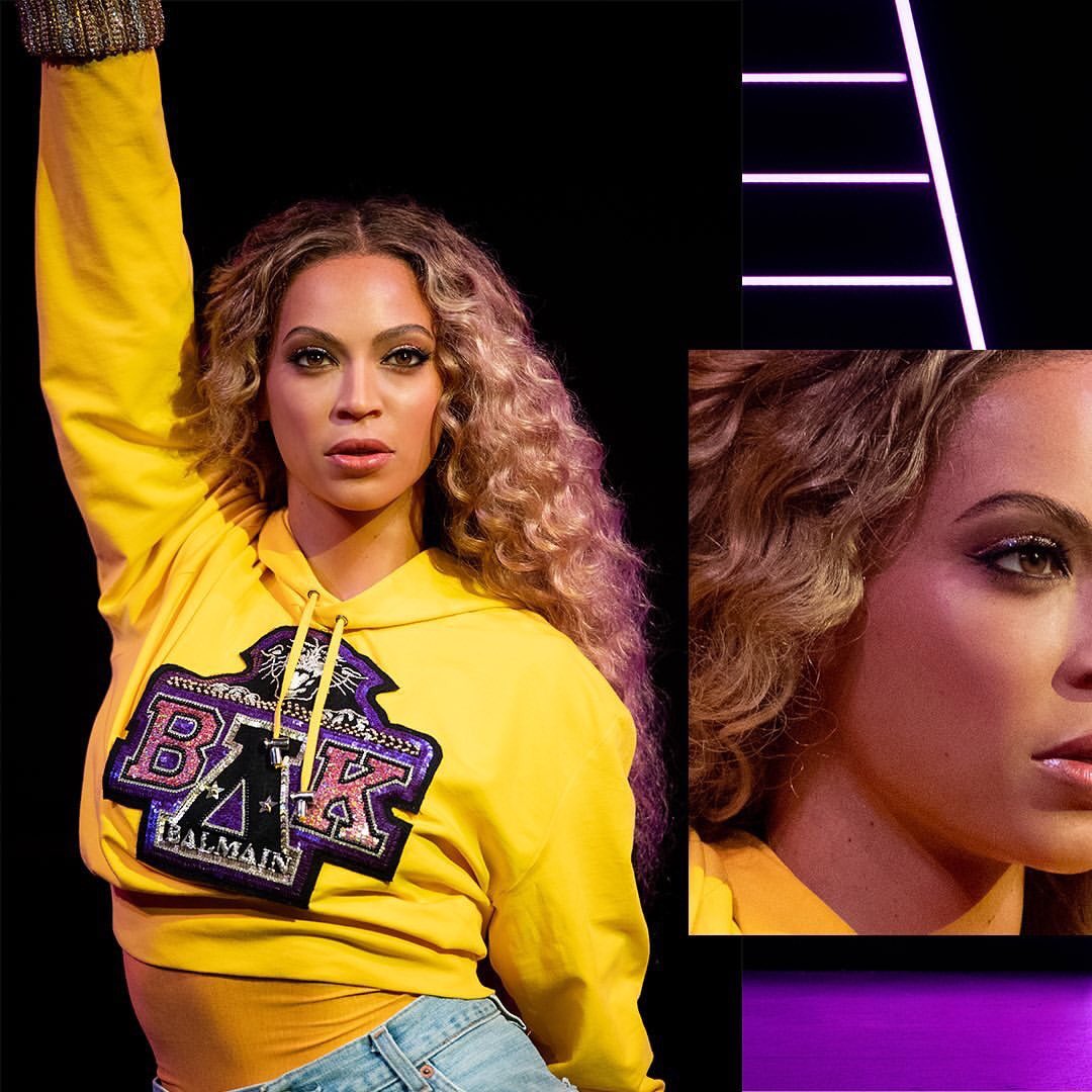 New Beyoncé wax figure unveiled by Madame Tussauds London & it's