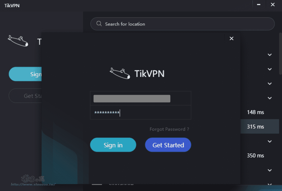 TikVPN 提供VIP體驗序號，免費無限制使用VPN服務