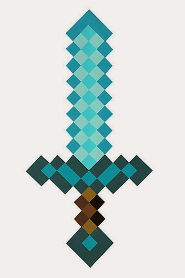 Doodlecraft: Minecraft Pin the Sword on Steve Game!