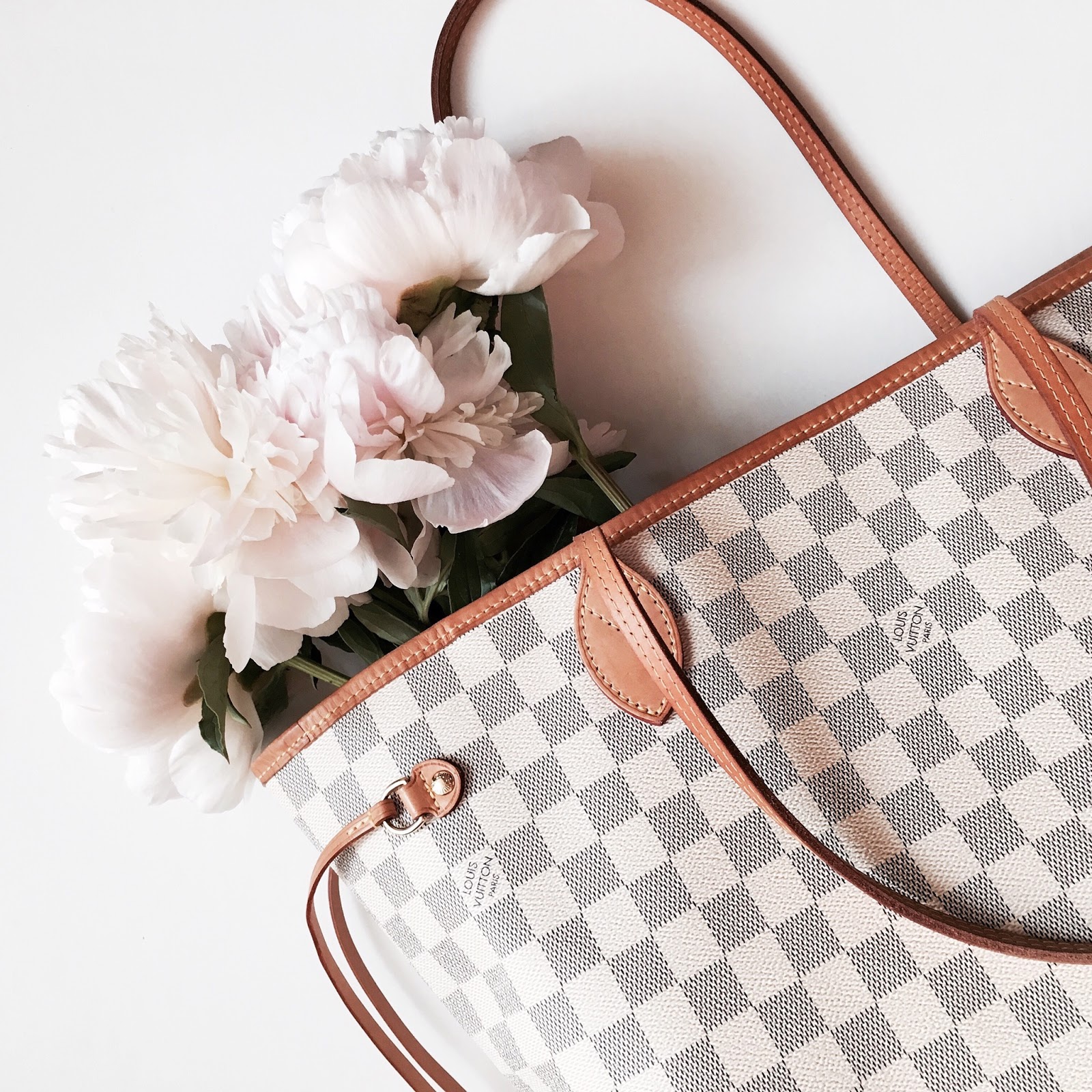 Pale pink peonies and Louis Vuitton. Need I say more? :)