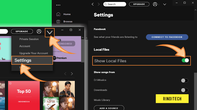 Cara Menambahkan File Mp3 di PC ke Spotify