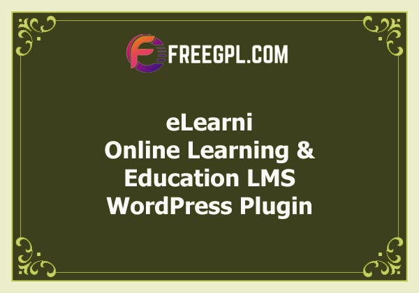 eLearni - Online Learning & Education LMS Theme Free Download