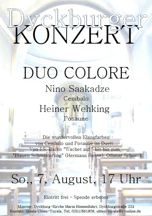 Dyckburger Konzerte Duo Colore