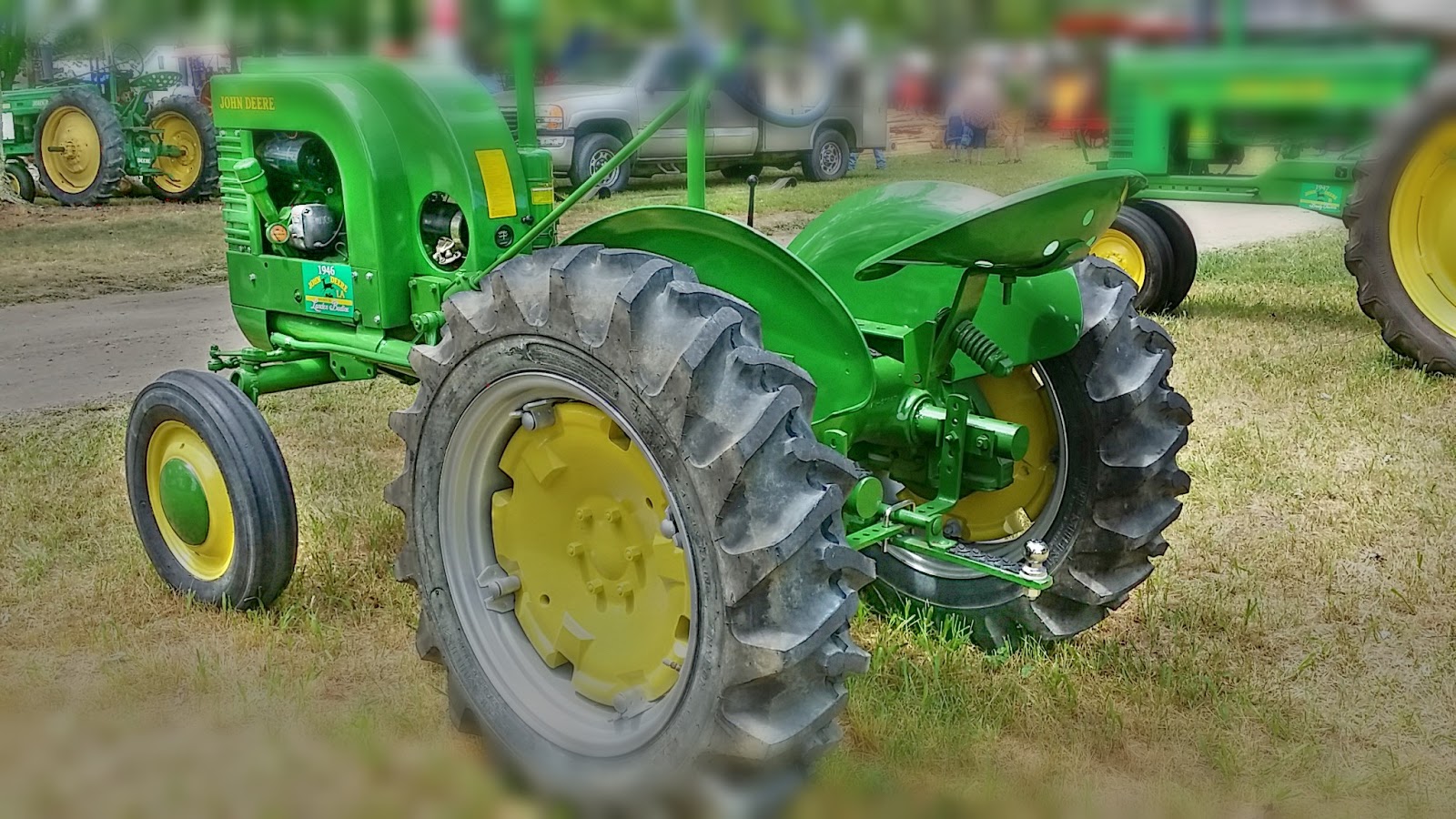 Images by Altered Art Vintage Tractors at the Threshermen's Show