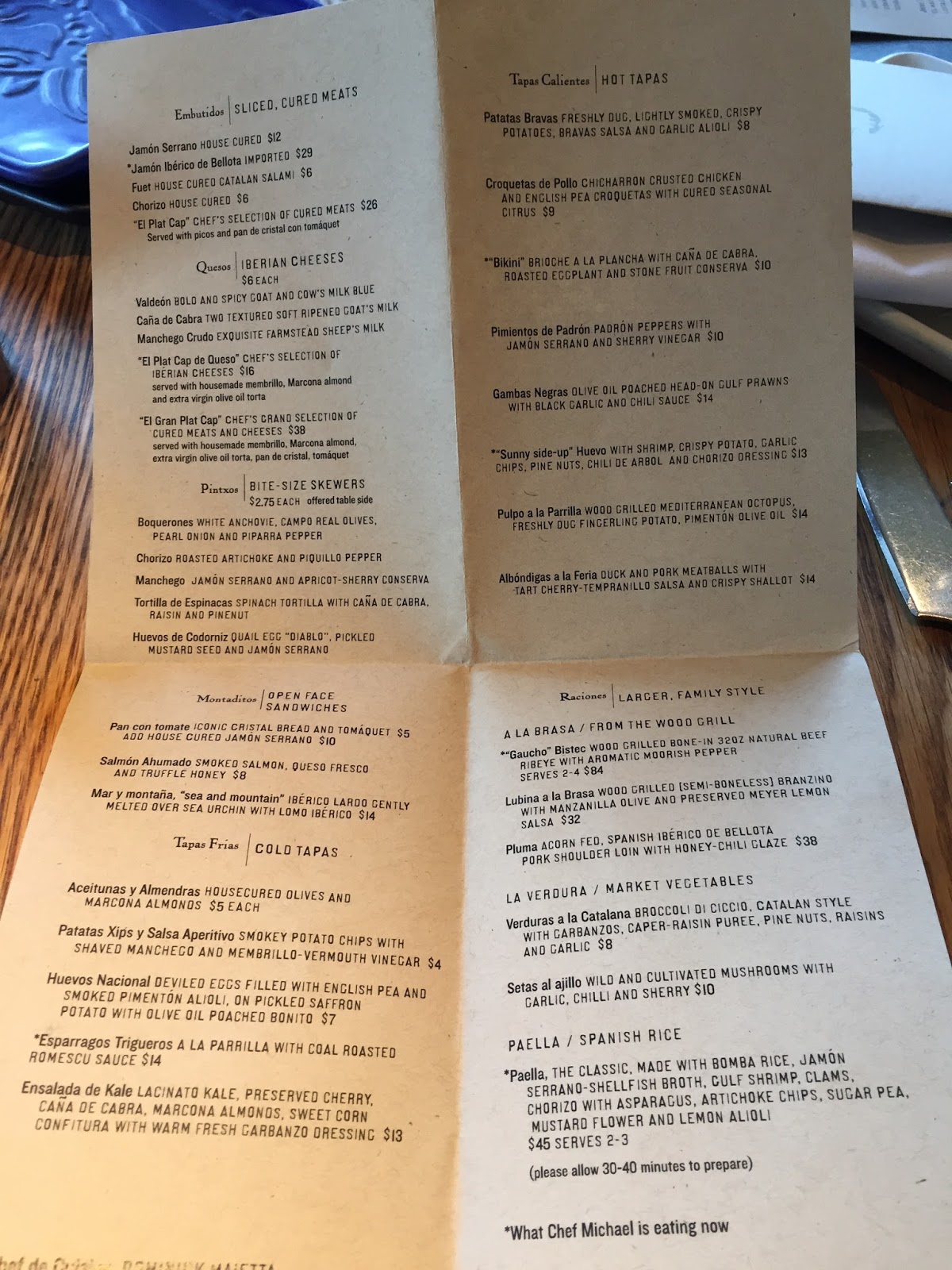 フード＆ワインの日々 SFグルメ：セレブシェフのスペイン料理 Coqueta（コクェタ、コケタ、コクエッタ）