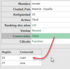Power Query: Trabajar con Records
