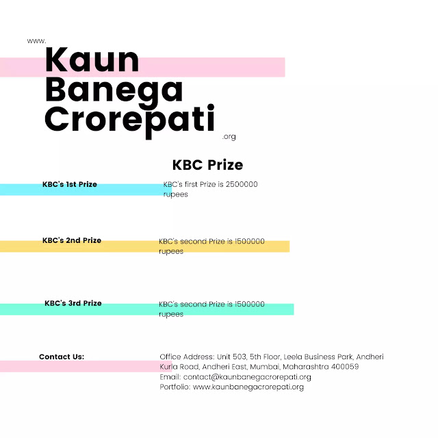 KBC Draws India Sim Card Lucky Draw: kbc lucky draw