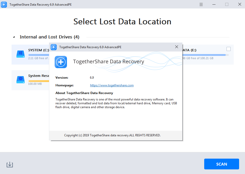 TogetherShare Data Recovery 6.9 All Edition Untitled