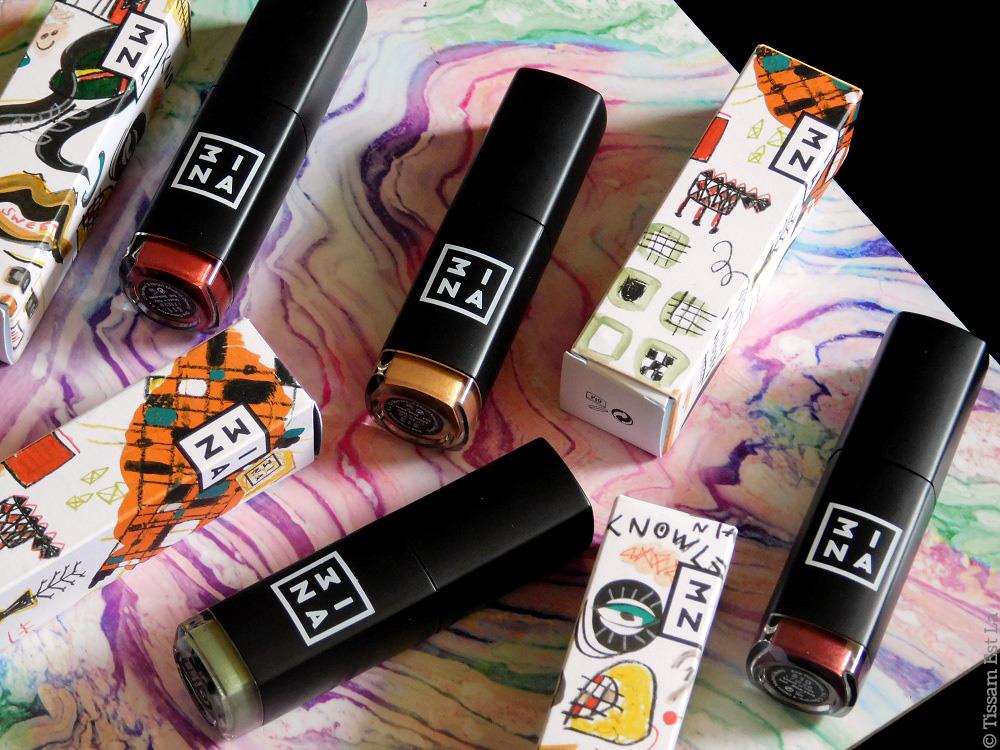 3ina | Art Freedom Collection - The Longwear Lipstick Review & Swatches (510 - 511 - 512 - 513) 3ina | Art Freedom Collection - The Longwear Lipstick Review & Swatches (510 - 511 - 512 - 513) - Rouges à lèvres liquides mats métalliques - 3ina Makeup - 3ina Cosmetics - Cream Eyeshadow Review & Swatches - Wedding Highlighting Face Palette - Eyeshadow Palette 104 - 3ina The Highlighter 200 & 201 - All Eyes On You Collection - Avis & Swatch