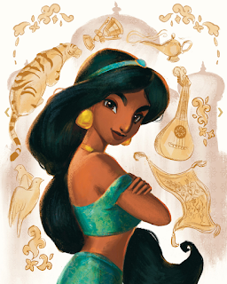 Jasmine illustration