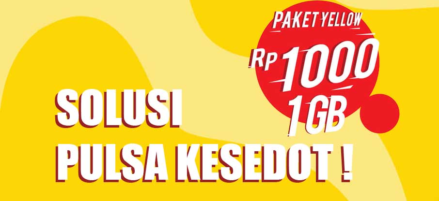 Solusi Paket Yellow Biar Pulsa Tidak Kesedot