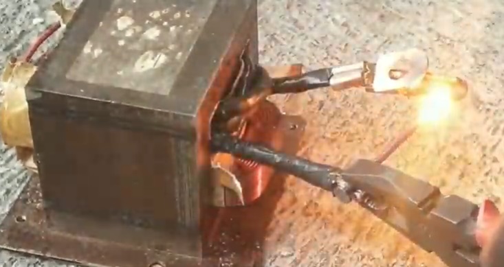 Cara Bikin Las Listrik Trafo Bekas Microwave