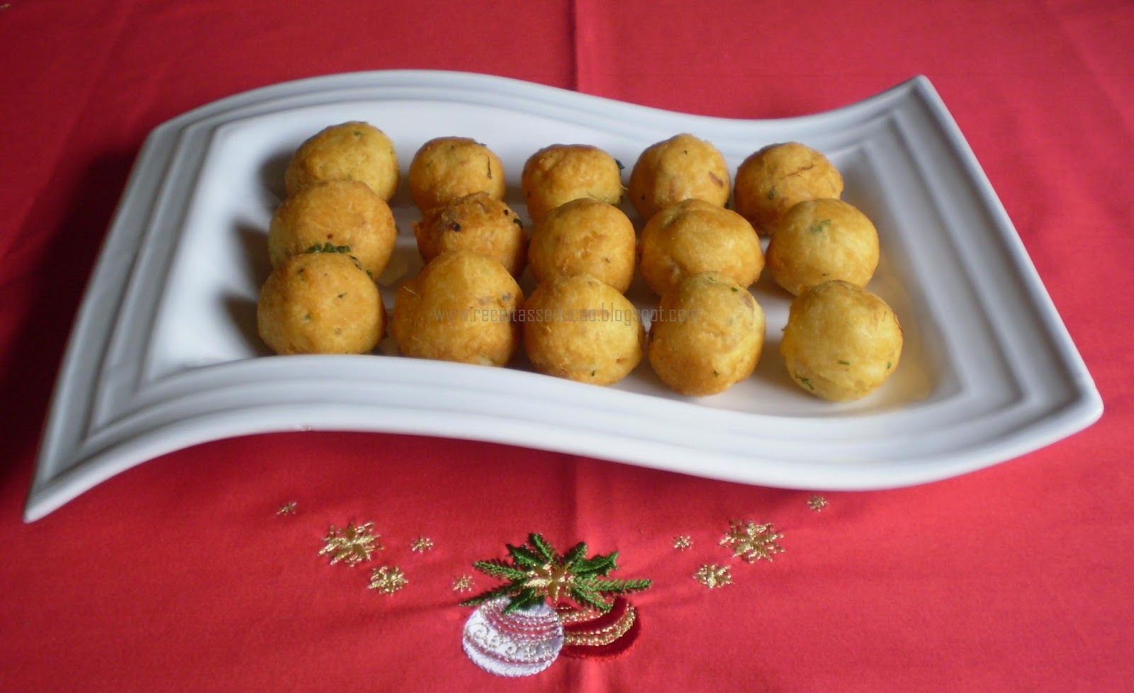 Receitas de Sedução Bolos de Bacalhau