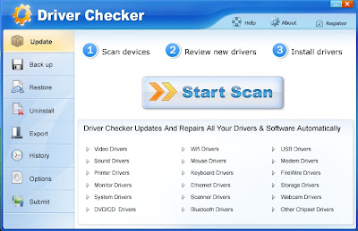 تحميل برنامج Driver Checker 2.7.5 مجانا للبحث عن تعاريف اي جهاز