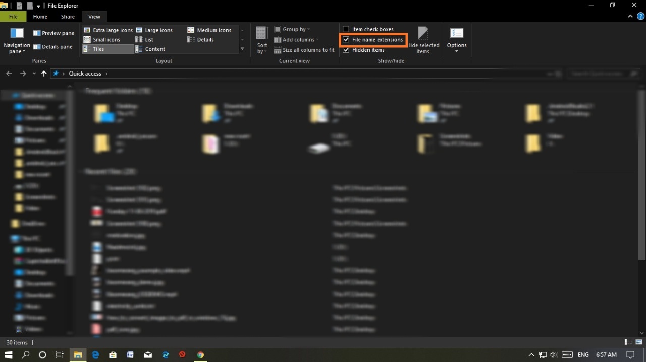 How To Show File Extensions In Windows 10 | in Telugu How To Show File Extensions In Windows 10 | in Telugu