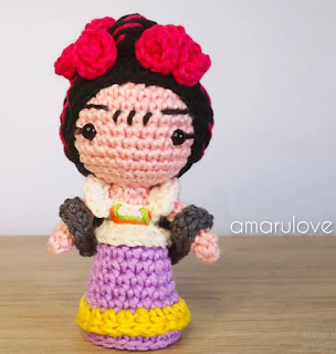 PATRON GRATIS FRIDA KHALO AMIGURUMI 41451