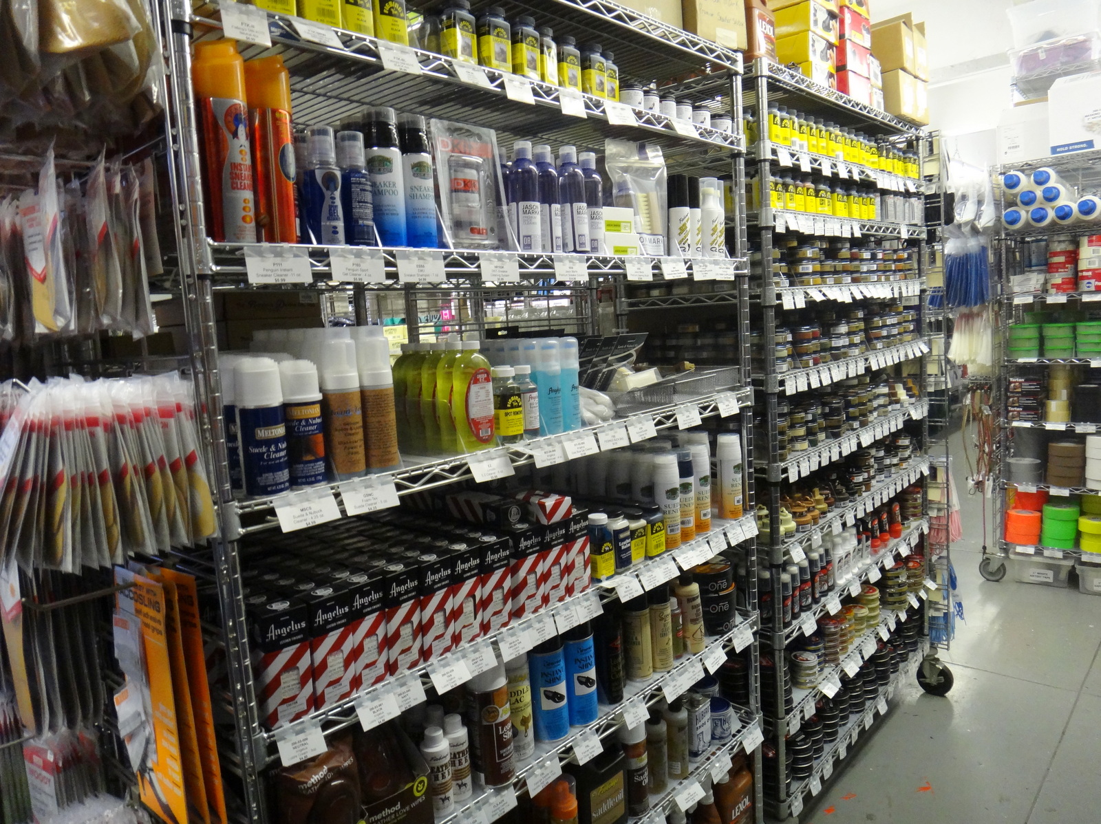 shoe care store