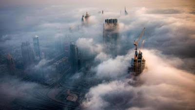 Fenomena Saat Dubai Jadi Negeri di Atas Awan