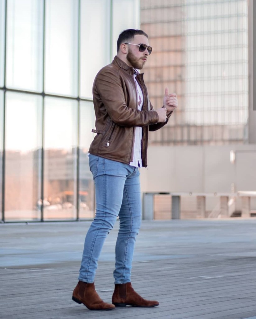 moda masculina bota chelsea